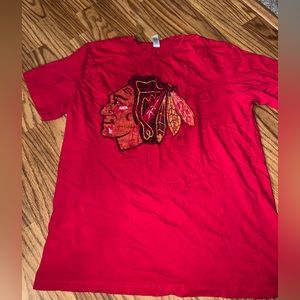 Blackhawks Tee Mens XL